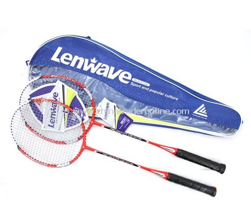 Carbon aluminum alloy badminton racket