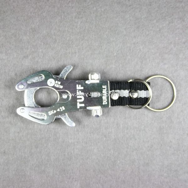 Durable Carabiner Clip Climb Hook Lock Keyring Keychain from China