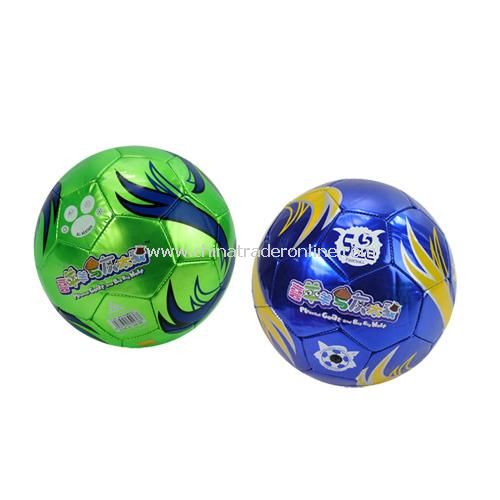 Goat and Big Big Wolf in authentic childrens metal leather inflatable football color random