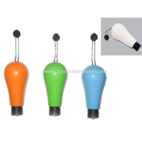 Packed bulb shape portable lamp / bulb-shaped LED flashlight