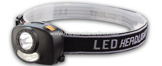 LED HEAD LAMP LIGHT TORCH CAMPING FLASHLIGHT