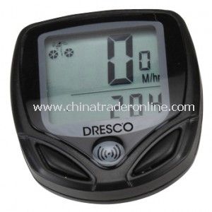 Plastics LCD Temperature Display Waterproof Cycling Computers