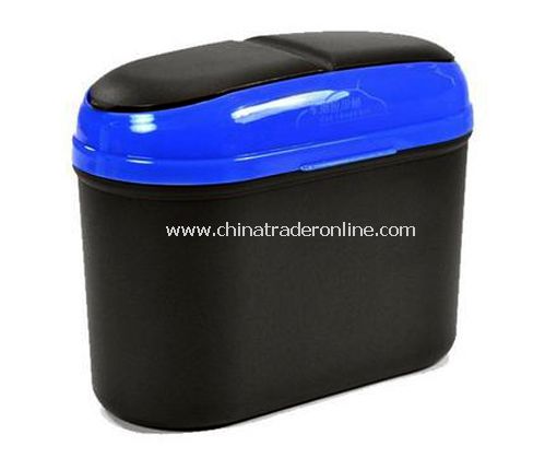 Dual clamshell automotive environmental sundries barrels/car trash can from China