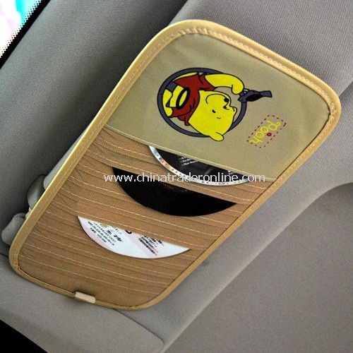 Cartoon car sun visor 12 CD folder from China