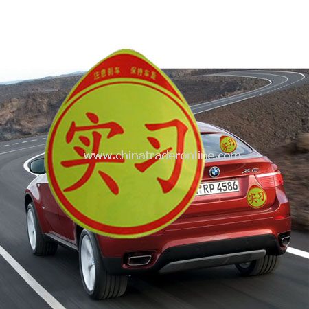 Motor vehicle internship flag from China