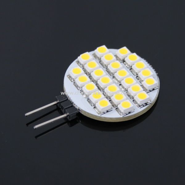 24-SMD 3528 LED Light Bulb Lamp 12V Warm white from China