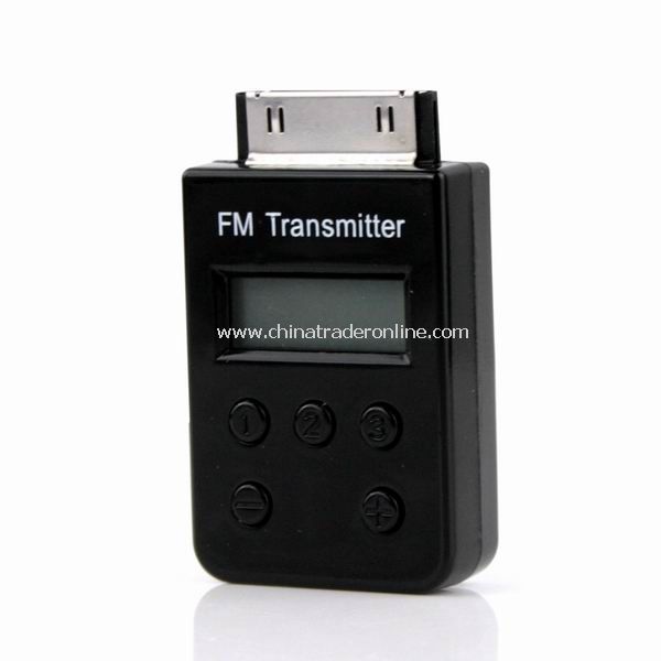 FM Transmitter Remote Car Charger for iPod Touch iPhone 3GS 4G