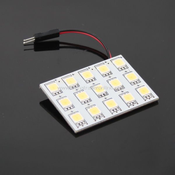 Replacement Car Roof 15 SMD LEDs 5252 Light Lamp Bulb White from China