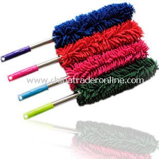 Superfine Fiber Coral Fleece Home Auto Car Wax Brush Duster Cleaning Kit