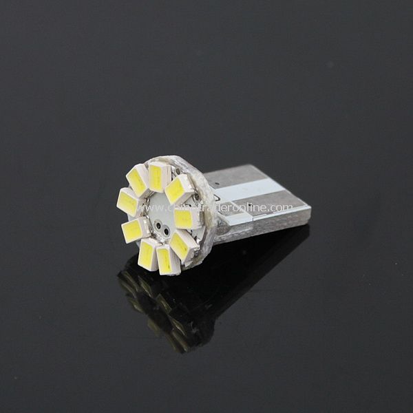 T10 SMD 3020 9-LED Lamp Bulb Light for Car Vehicle Automobile - White Light from China