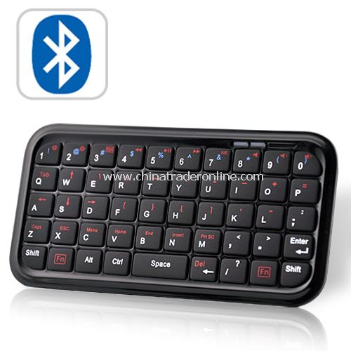 MINI BLUETOOTH KEYBOARD FOR SMARTPHONES, IPAD, IPHONE, PS3, MORE from China