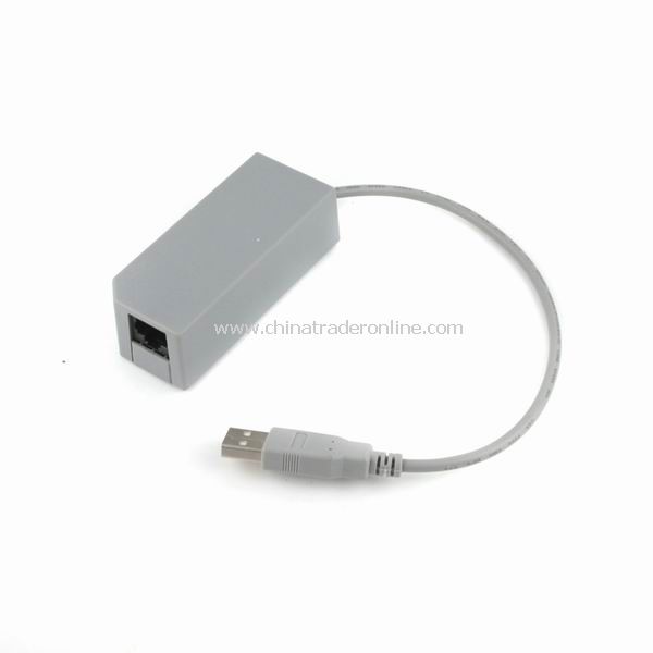 USB 2.0 Ethernet LAN Network Card Adapter for Nintendo Wii from China