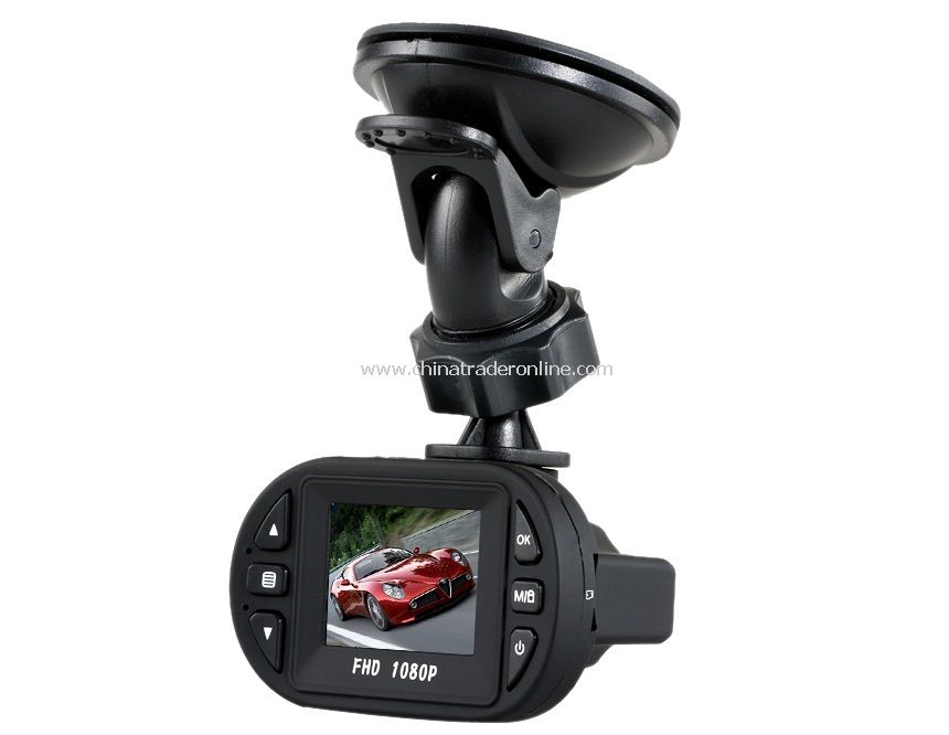 1.5 TFT 1080P HD Car DVR Record Cam With G-sensor/12 LED IR Night Vision New from China