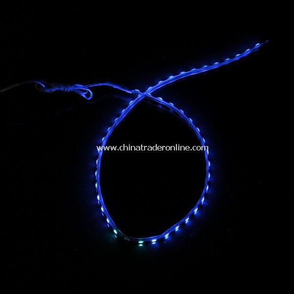 Car Auto 45 LEDS Flexible Blue Light Strip Bar