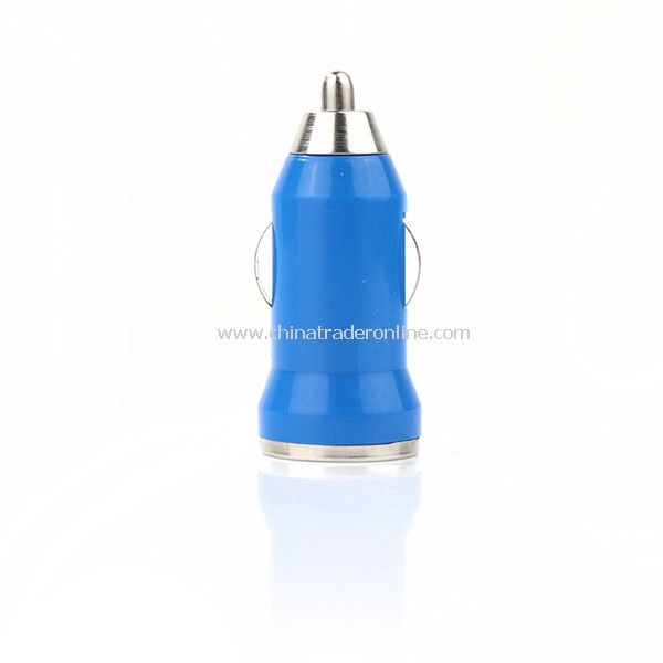 Mini Car Charger Adaptor for iPhone 3G 3GS 4G Blue from China