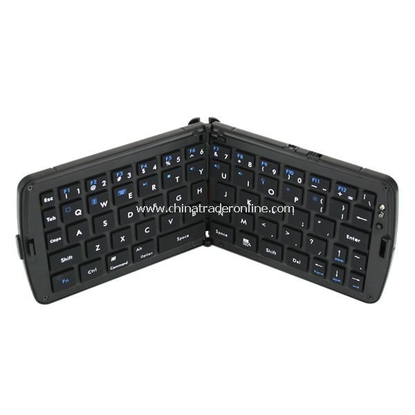 bluetooth folded keyboard-black