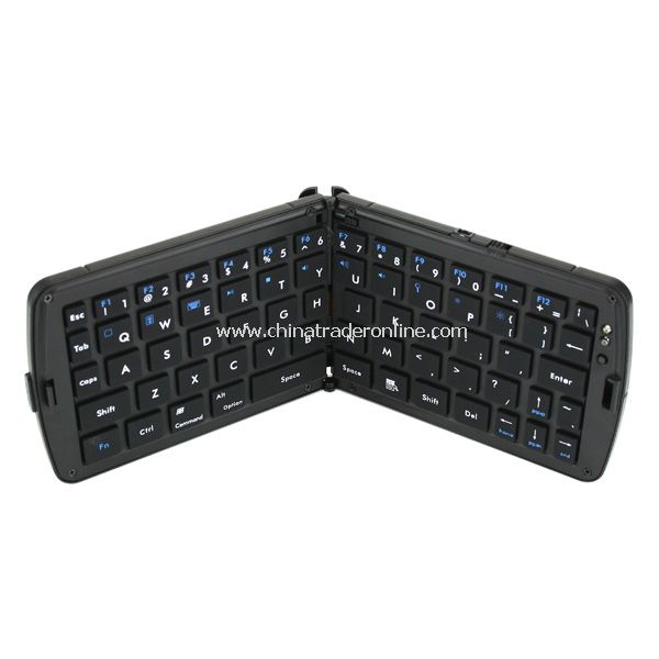 bluetooth folded keyboard-black from China