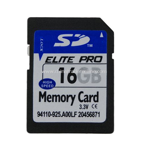 16GB SD Memory Card