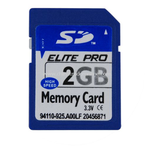 2GB SD Memory Card from China