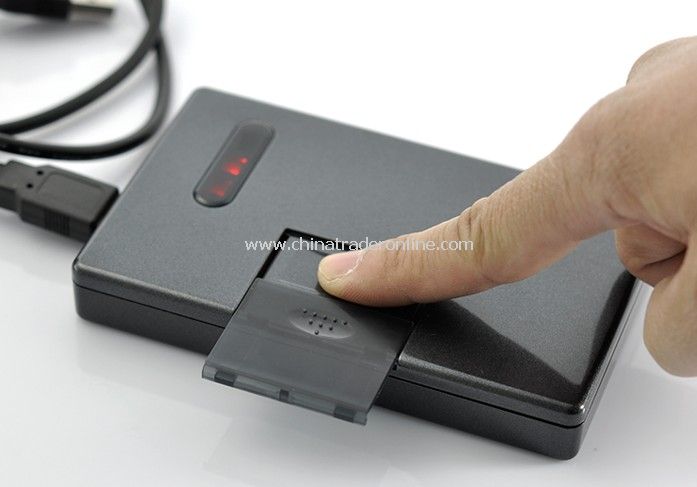 Fingerprint Locked 2.5 Inch SATA HDD Enclosure from China