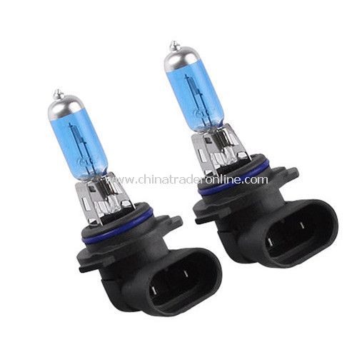 9006 Car Low Beam 12V 55W New Super White Light Bulbs 6000K 2 Pcs Halogen Xenon