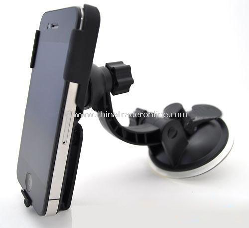 Belt clip + Windshield Car Mount Holder Stand for iPhone 4 G from China