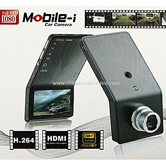 NEW FULL HD 1080P Vehicle Car DVR TFT Camera CAM HDMI Mobile-i Black box DV from China