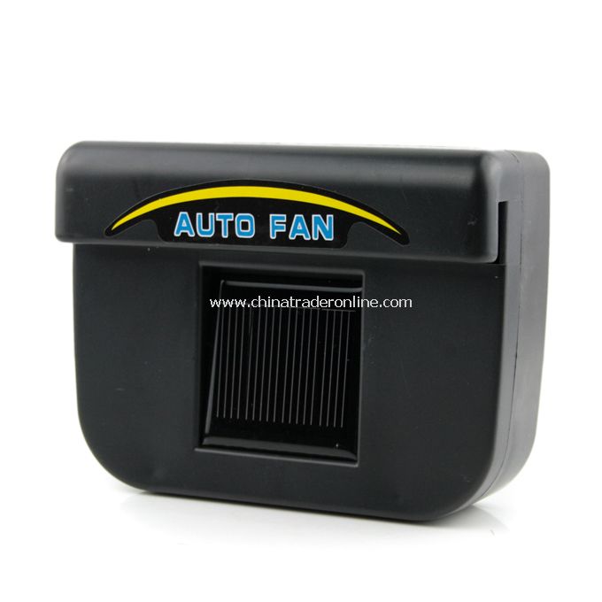 Solar Powered Car Auto Air Vent Cooling Fan System As Seen on TV from China