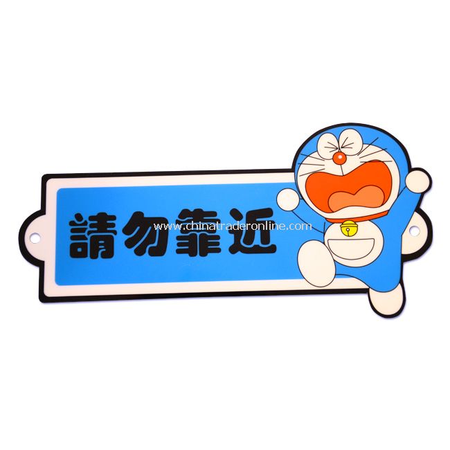 New Doraemon “Keep Away” Safety Car Sign Decal Sticker