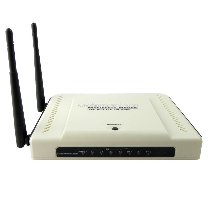 802.11N Wireless Router - 300Mbps (2 Antennas Edition) from China