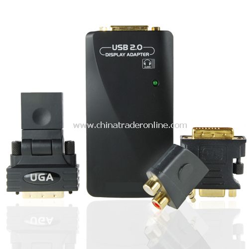 USB Multi Display Adapter for Computer - Add-On More Monitors