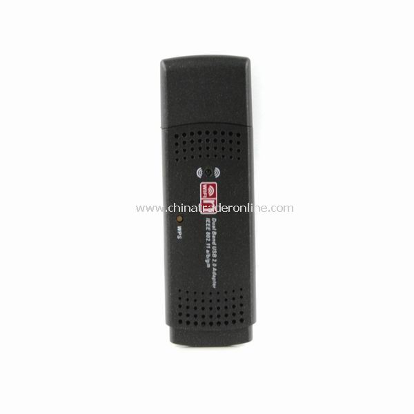 Dual band USB 2.0 Adapter 2.4GHz/5.8GHz 300 Mbps IEEE 802.11 a/b/g/n