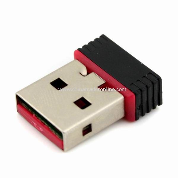 Mini USB Wireless LAN Network Adapter Card 802.11n/b/g