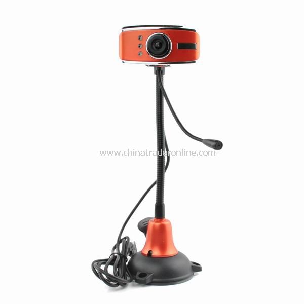 5.0 Mega pixel USB Digital PC Camera Webcam w/ Mic LED Light