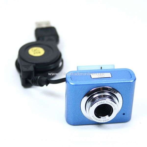 5.0 MP USB Webcam Web Camera for Laptop w/Clip Blue from China