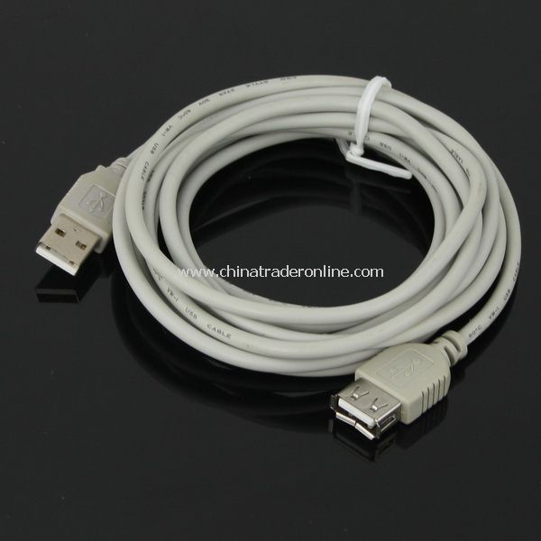 USB 2.0 Male to Female Adapter Extension Cable 2.6M