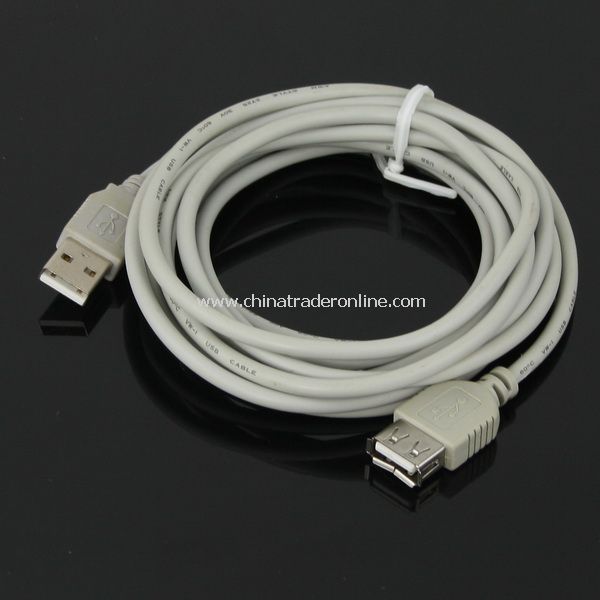 USB 2.0 Male to Female Adapter Extension Cable 2.6M from China