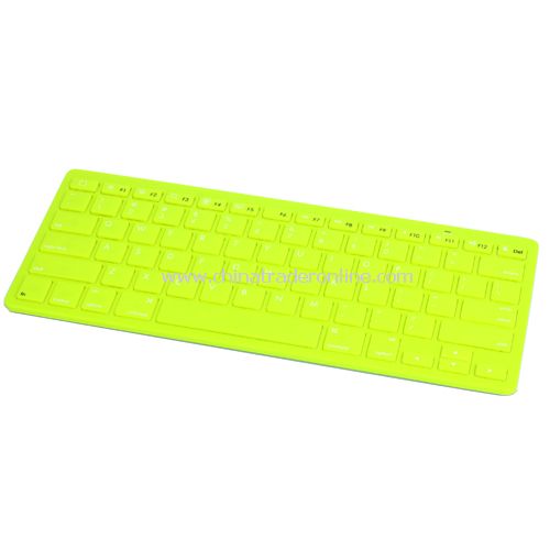 Color Slim Wireless Bluetooth Keyboard for Apple /iPhone 5/4S/4 iPad 5 4 3 2 iPad Mini