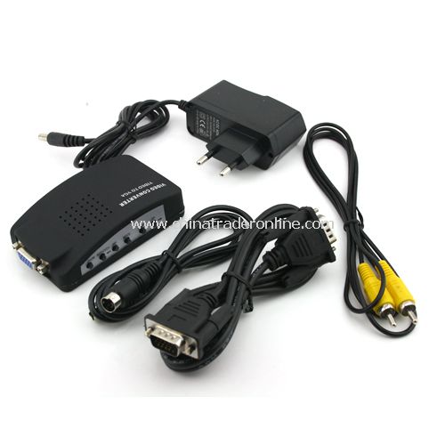 High Resolution Video VGA Conversion Converter New