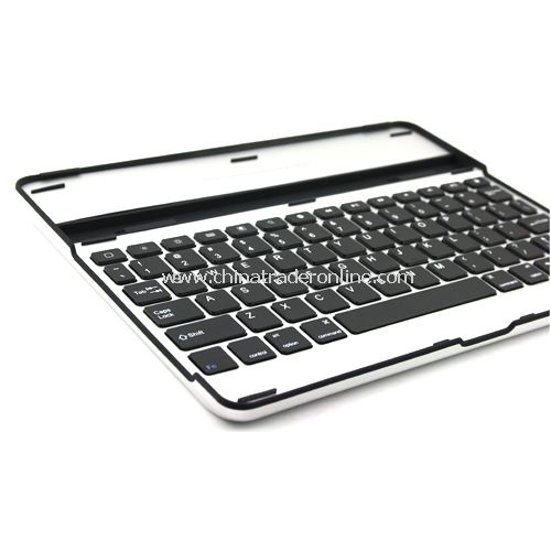 Wireless Aluminum bluetooth keyboard(Black) from China