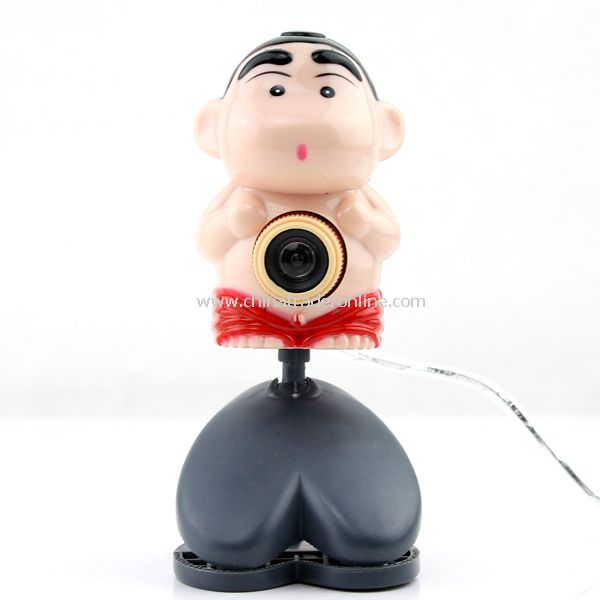 Cartoon USB Webcam Camera Web Cam for Desktop PC Laptop