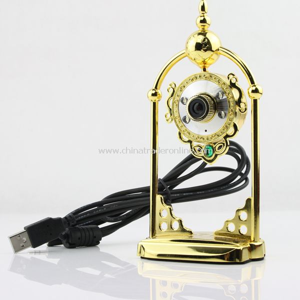 USB 2.0 4 LED Light Web Cam Camera for PC Laptop MSN New