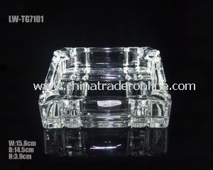 Rectangle Glass Ashtray