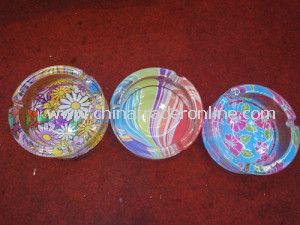 Crystal Color Glass Ashtrays, Cigar Ashtray from China