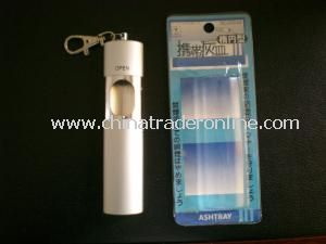 Pocket Ashtray with Key Ring from China