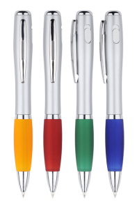 2013 New Function Light Pen with Colored Grip from China