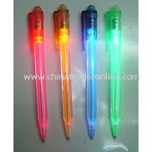 Plastic Light-up Pens from China