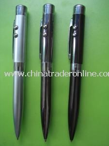 3-in-1 Laser LED PDA Ball Pen from China