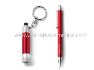 LED Torch and Pen Set from China