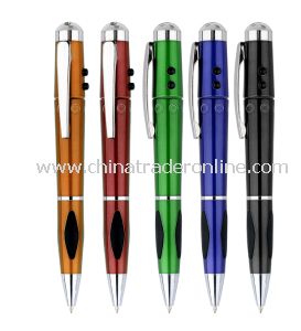 New Laser LED Ballpoint Light Pen Promotional Gift